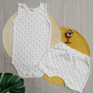 Body Regata e Shorts - Flor