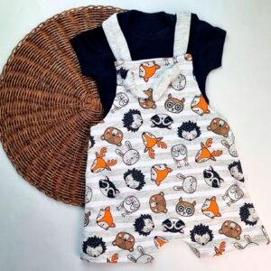 Camisa e Jardineira - Bixinhos