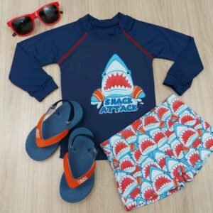 Camisa Termica é Short - Tutubarão