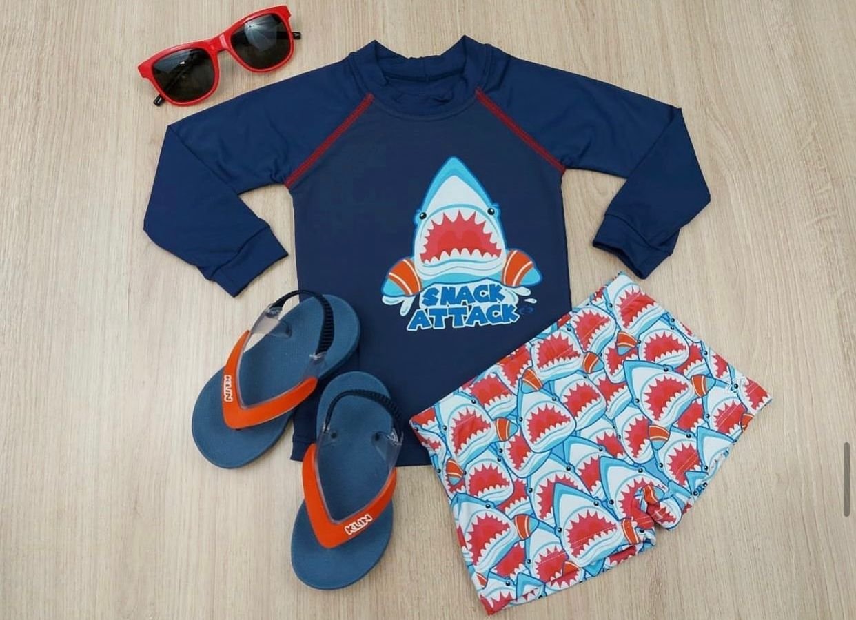 Camisa Termica é Short - Tutubarão