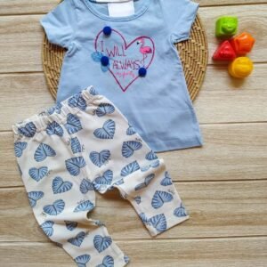 Camisa Manga curta e Shorts - Love