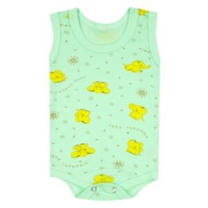Body Regata Canelado Verde Elefante