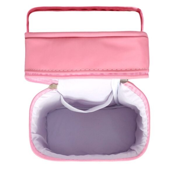 Porta Mamadeira Bebê Feminino Rosa Nuvem Encantada - Image 3