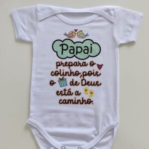 Body - Papai prepara o colinho, pois o presente de Deus Está a caminho
