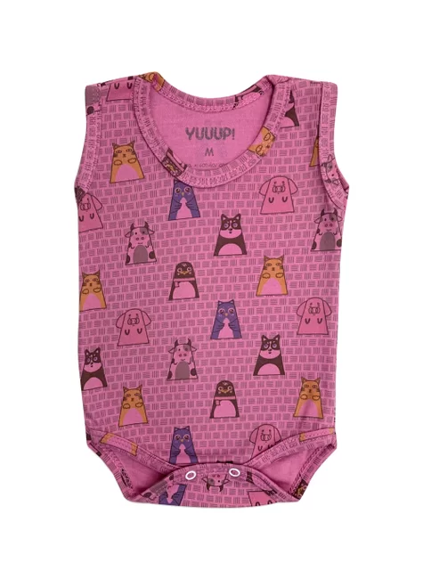 Body Regata Menina - Fazendinha Animais