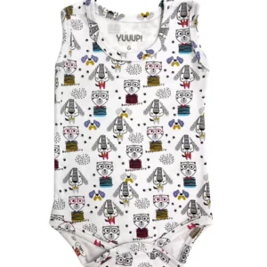 Body Bebê Regata - Urso Professor