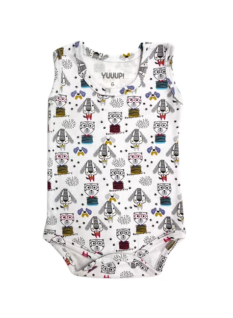 Body Bebê Regata - Urso Professor