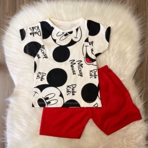 Camisa e Shorts Mickey