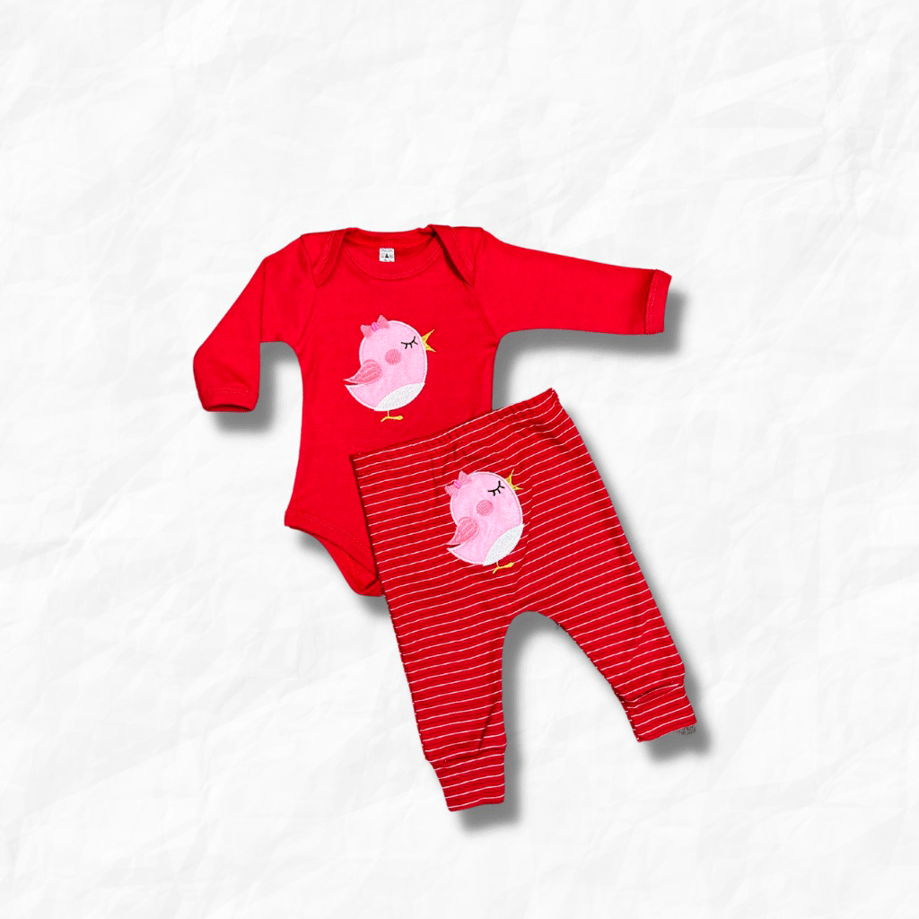 Conjunto Body é Mijão - Passarinho