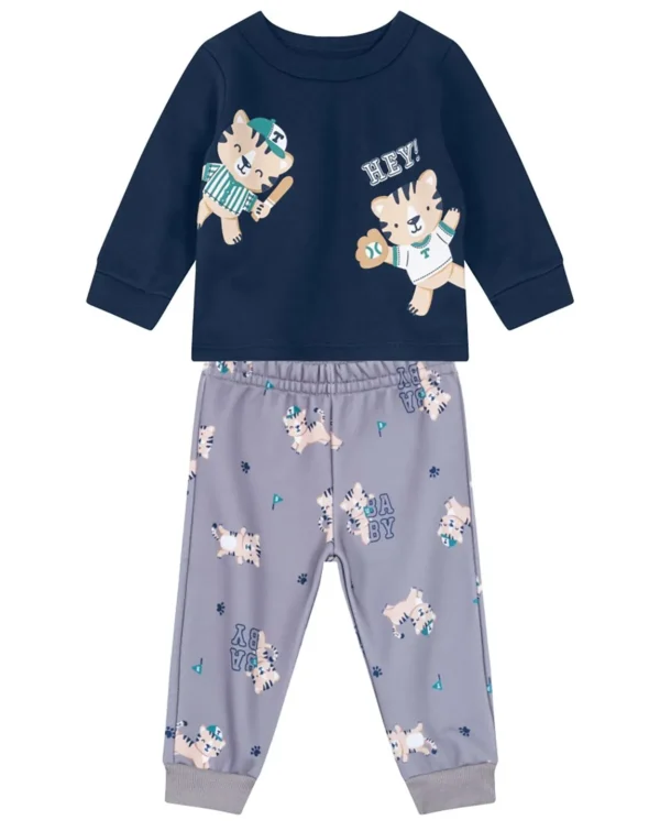 Conjunto Moletom Menino - Tigrinho Baby
