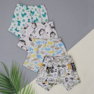 Kit 4 Shorts Estampado - Menino