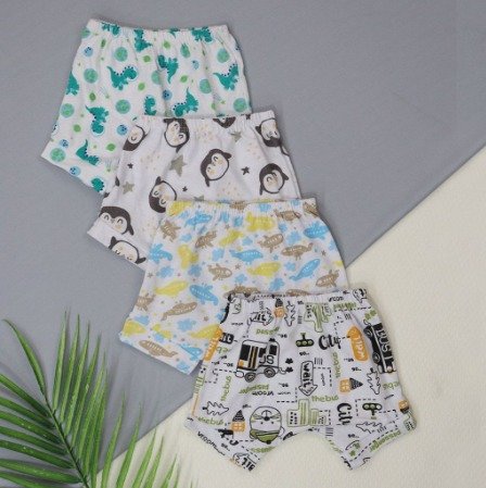 Kit 4 Shorts Estampado - Menino