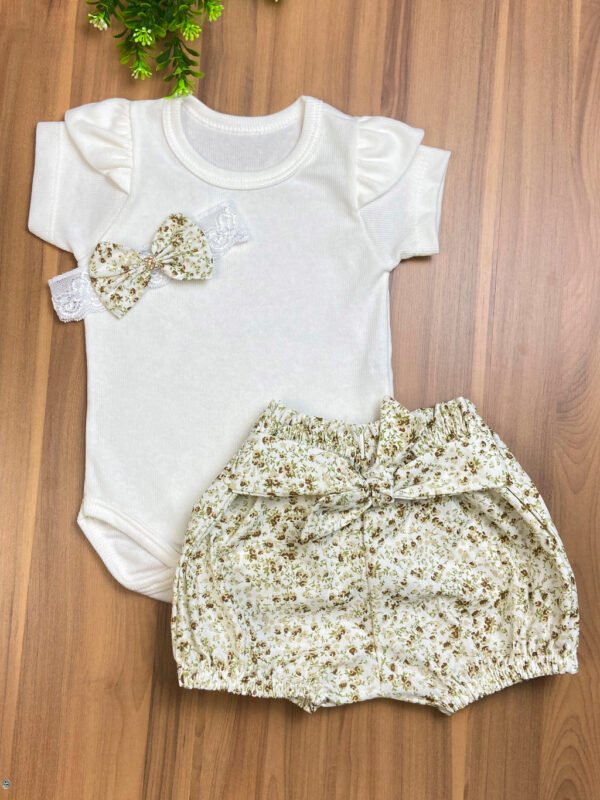 Body é Short - Flores