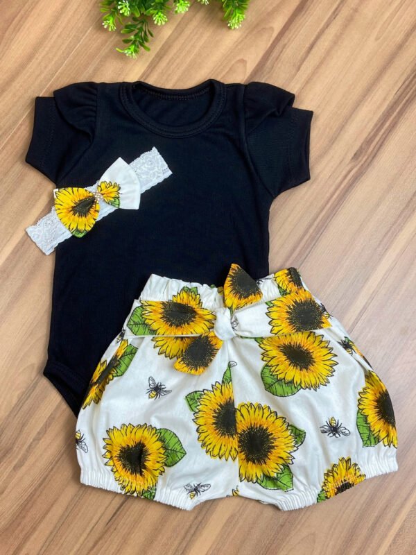 Body é Short - Flor