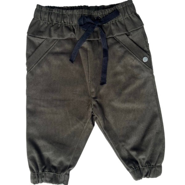 Calça Jogger Sarja - Verde Militar