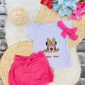 Camisa e Shorts - Minnie gucci