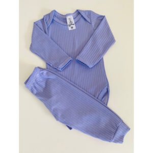 Conjunto Body é Mijão ( Culote ) Canelado - Roxo