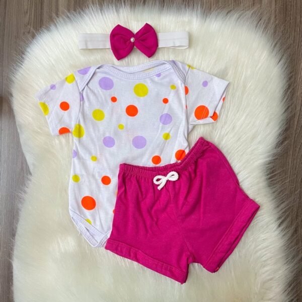 Body é Short - Bolinhas Mix