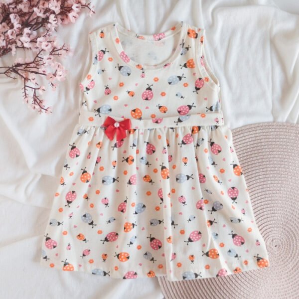 Vestido Infantil Estampado - Joaninha