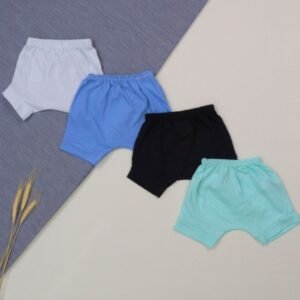 Kit 4 Shorts Liso - Menino