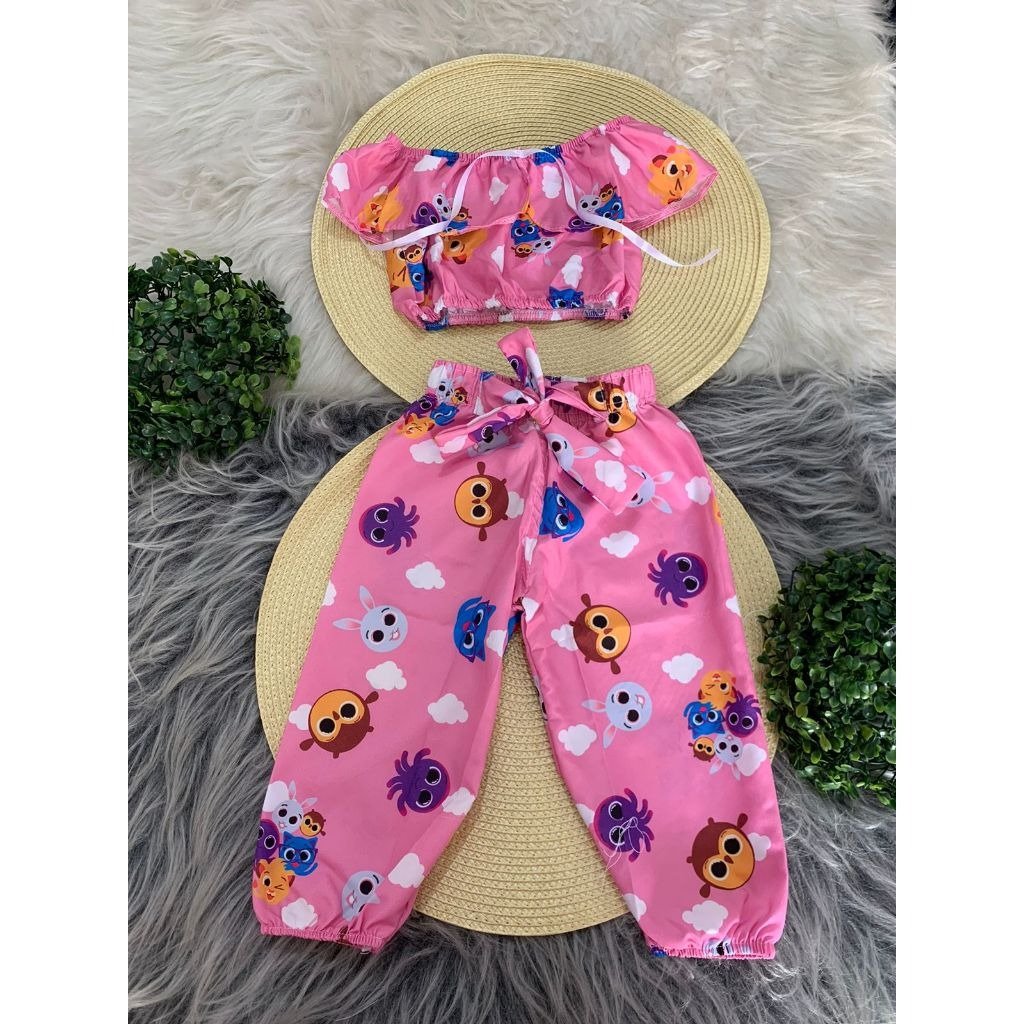 Conjunto Blusinha e Calça - Bolo Fofo