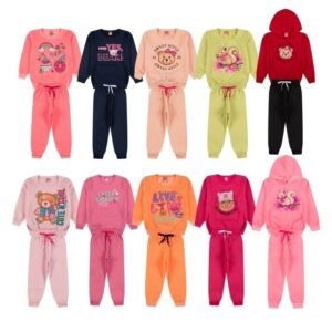 Kit 10 Conjuntos Blusa e Calça