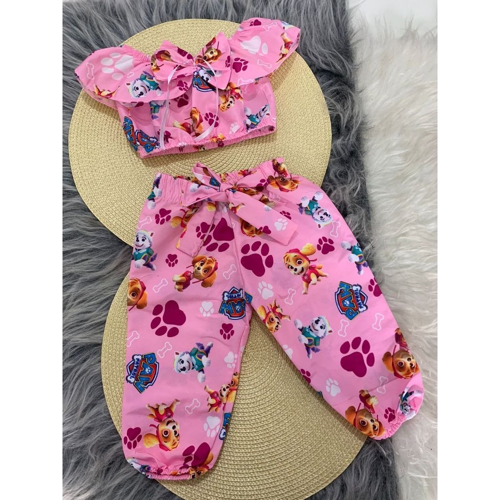 Conjunto Blusinha e Calça - Patrulha Canina