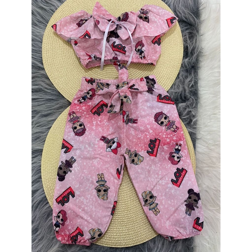 Conjunto Blusinha e Calça - Princesa Lol