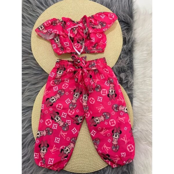 Conjunto Blusinha e Calça - Minnie
