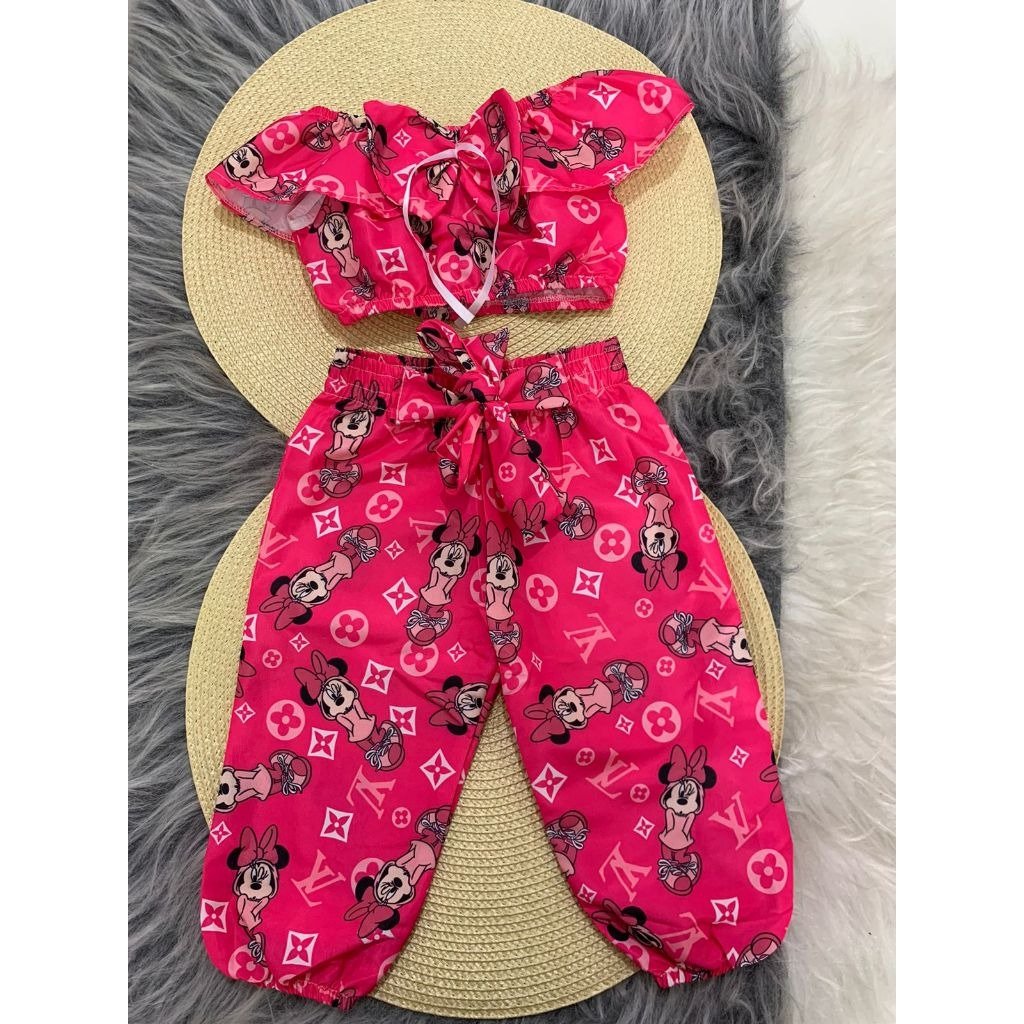 Conjunto Blusinha e Calça - Minnie