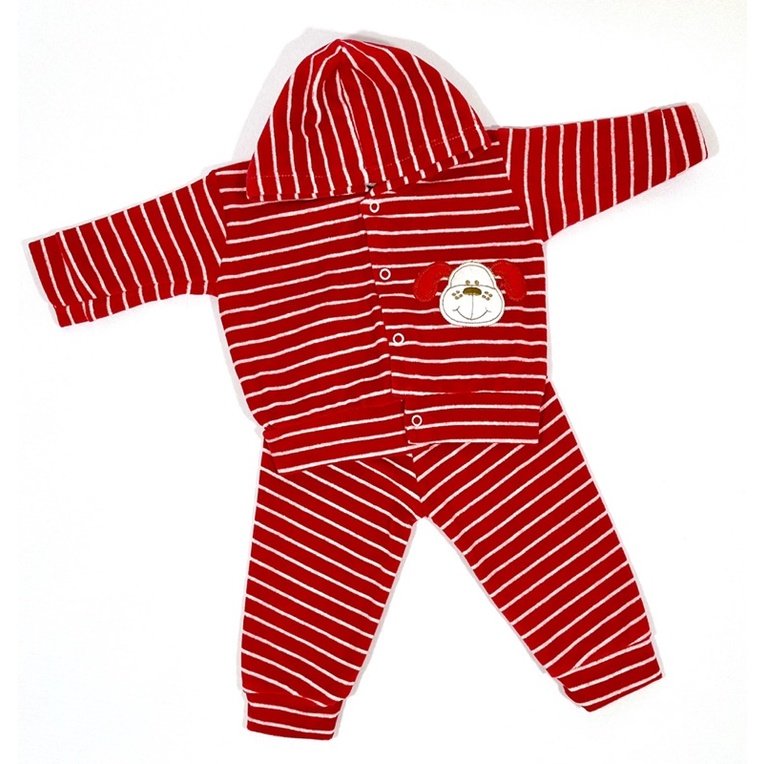 Blusa e Calça Plush Bordado - Cachorro