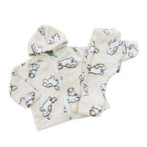 Blusa e Calca Flecee - Unicórnio