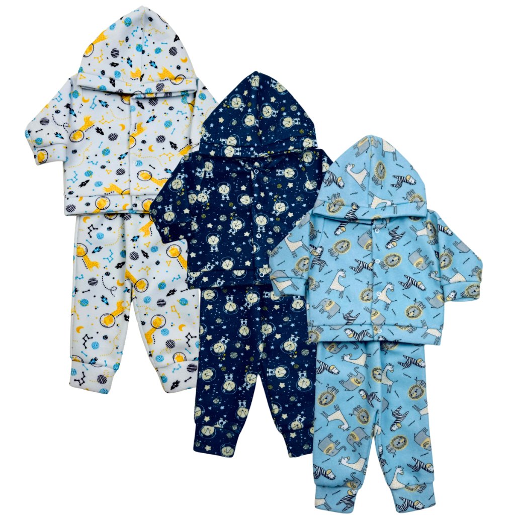 Kit 3 Blusa e Calça Menino
