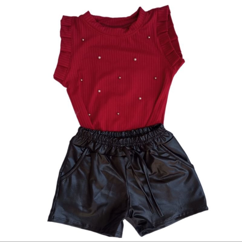 BLUSINHA E SHORTS - BLOGUERINHA