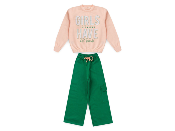 BLUSA E CALÇA DE MOLETOM - GIRLS HAVE