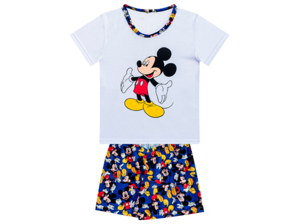 PIJAMA CAMISA E SHORTS - MICKEY