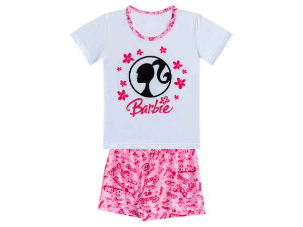 PIJAMA CAMISA E SHORTS - BARBIE