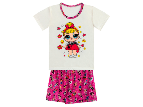 PIJAMA CAMISA E SHORTS - BONECA