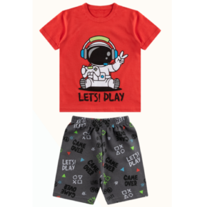 Camisa e Shorts - Let's Play