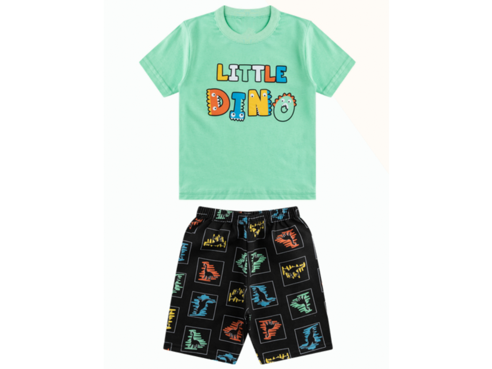 Camisa e Shorts - Dino