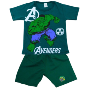 Camisa e Shorts - Hulk