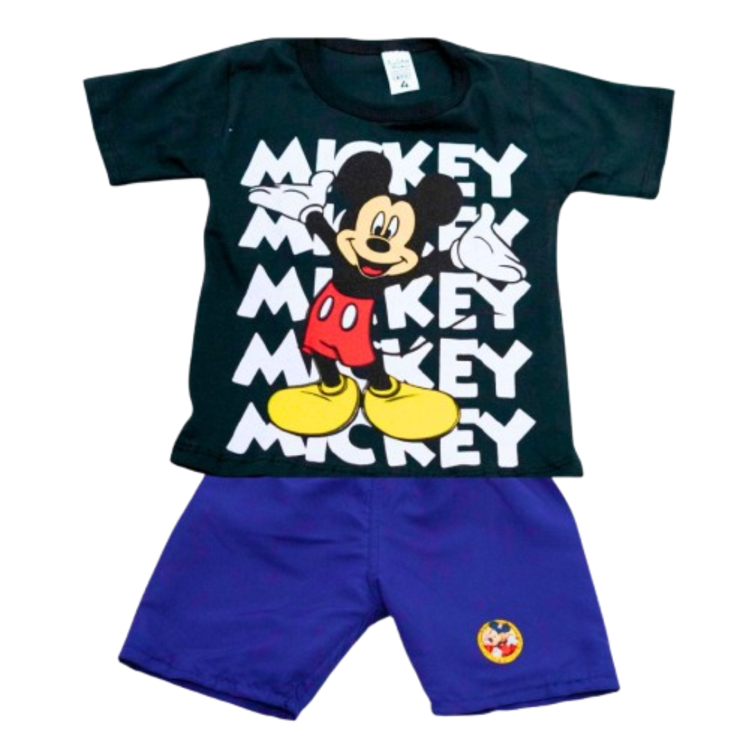Camisa e Shorts - Mickey